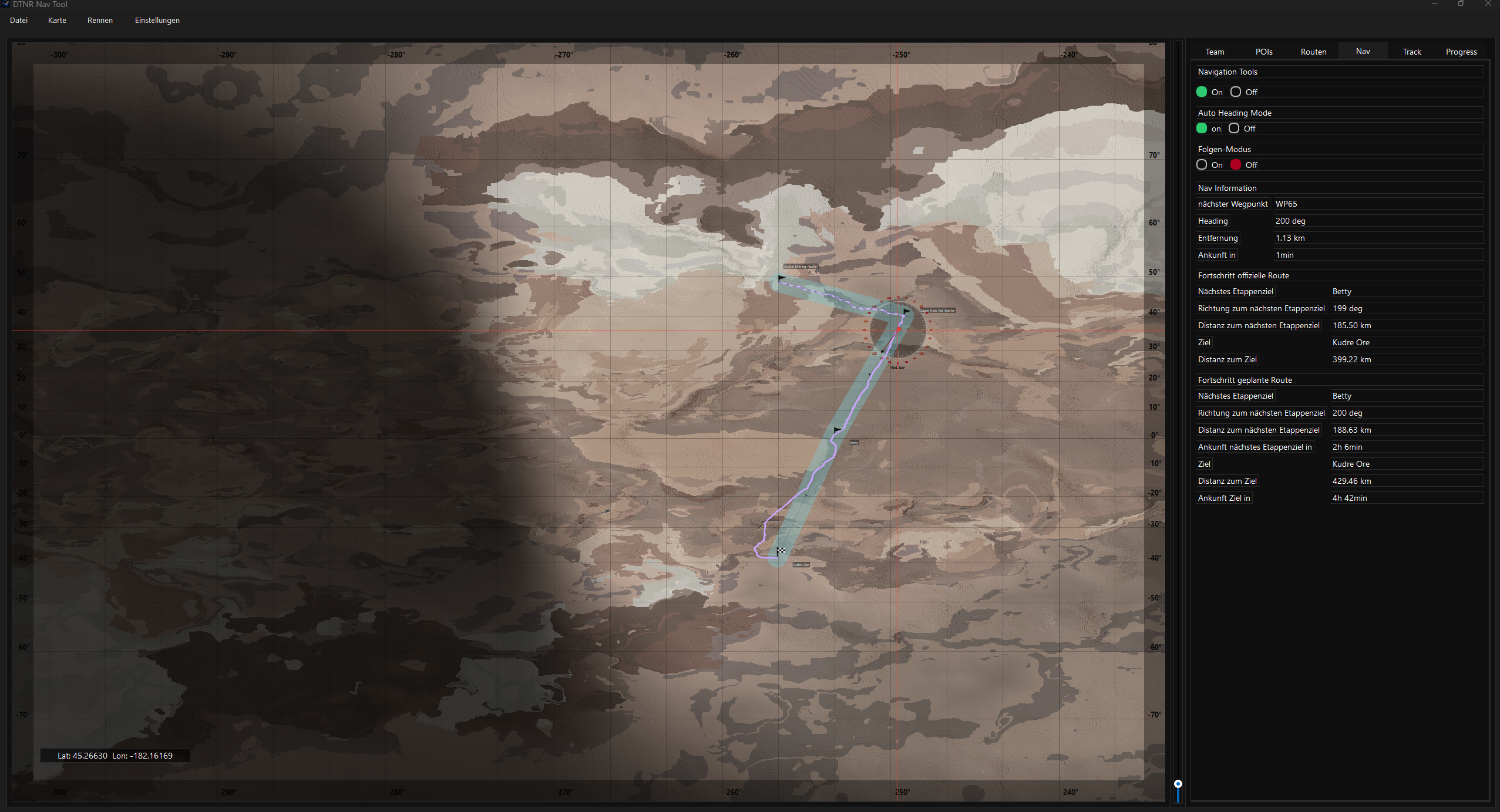 Nav Tool Screenshot 3