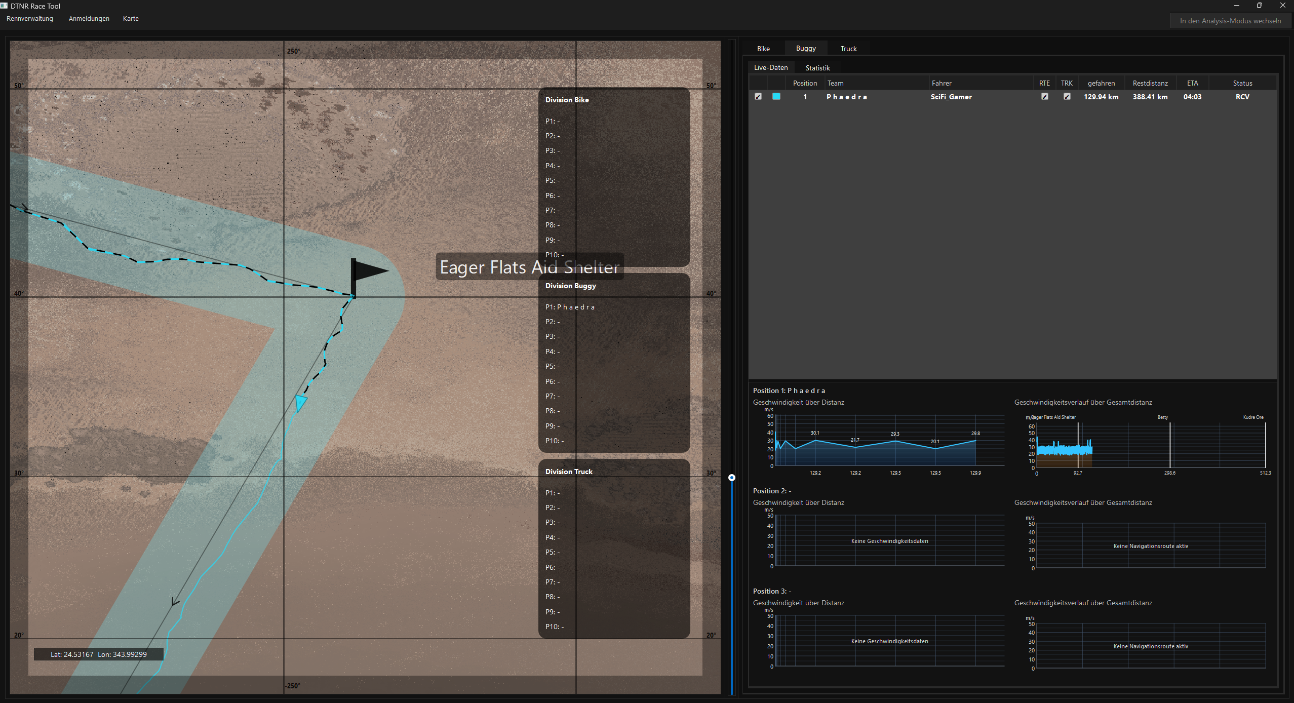 Race Tool Screenshot 2